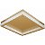 Plafon Queeensland 40x40x7,5cm - Dourado - Imagem 1