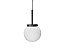 Pendente Taschibra New Denver 200 1xe-27 Preto Fosco-Der/18 Preto Fosco-7897079080377 Fci: 82ff0fe4-B442-4985-B3a7-B0ff7 - Imagem 1