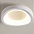 Luminaria Plafon D200mm Ferro Com Acrilico Led 3500k 4500k 6500k Acabamento Branco 24w - Imagem 1