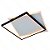 Plafon 40cm 58w 3000k 4350lm Preto - Imagem 1