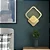 Arandela 22X24CM 17W 3000K 1700LM PT - Imagem 1