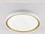 Plafon 50cm 120w 3000k 9000lm Dourado - Imagem 1