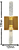 Aran 12x33cm 6w 3000k Gold - Imagem 3
