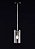 Pendente Odessa Metal Preto Perolado 1x G9 - Imagem 1
