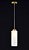 Pendente Lutsk Metal Ouro 1x E27 - Imagem 1
