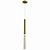 Pendente Magic 60cm Dourado - 2 Metros De Cabo - Imagem 1