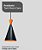 Pendente Aluminio Cone Tom Dixon Preto C/ Cobre E-27 - Imagem 1