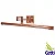 Arandela Parede Mirror Gold Rose 12w 3k/4k/6k - Imagem 2