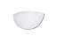 Arandela Jurere 30cm Vidro Fosco 1xe27 Branca - Imagem 2