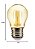 Lamp Led Parte Fil. 2w Ambar G45 E27 - Imagem 1