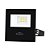 Refletor LED Play 10W IP66 Alum Quad 65mm Bivolt 3.000K - Pret - Imagem 1