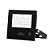 Refletor LED Play 20W IP66 Alum Quad 95mm Bivolt Decorativa RGB - Preto - Imagem 1