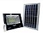 Refletor LED Solar 30w 55 Leds Auto Recarregavel - Branco Frio - Imagem 1