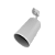 Spot Para Trilho Energizado Para Lampada Par30 Soquete E27 Branco - Imagem 1