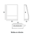 Balizador Hesse LED IP65 Alum 80mm 3W Bivolt 3.000K Preto Fosco - Imagem 3