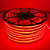 Fita Led Neon 50mt 220v 14,4w/M Vermelha Ip65 Vendida P/ Metro - Imagem 1