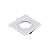 Embutido Plano Par20 Quadrado Branco - Imagem 1