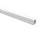 Perfil Taschibra Apex 24x23 Sobrepor 23x24x3000mm Branca - Imagem 1