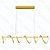 Pd 120cm 103w 3000k 7725lm Dourado - Imagem 2