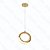 Pd 15x15x8cm 6w 3000k 450lm Dourado - Imagem 1