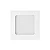 Luminaria Embutir Quadrada Backstage Led 06w Autovolt 6500k 120x120x24 540lm - Imagem 1
