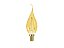 Lampada Led Filamento Vintage Vela Bico Torcido B35 3w 220v Ambar E14 - Imagem 1