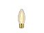 Lampada Led Filamento Vintage Vela B35 3w Autovolt Ambar E27 - Imagem 1