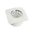Spot Embutir Cristall Pro Alumini 3000k Quadrado 85-265V 1W 120LM 30x30x22mm - Imagem 1