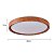 Plafon led rond. In 49cm 33w 3/4k/6.5k imbuia - Imagem 5