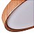 Plafon led rond. In 49cm 33w 3/4k/6.5k imbuia - Imagem 4