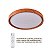 Plafon led rond. In 49cm 33w 3/4k/6.5k imbuia - Imagem 1
