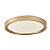Plafon led glyner 50cm 33w 3k/4k/6.5k dourado - Imagem 1