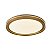 Plafon led glyner 50cm 33w 3k/4k/6.5k dourado - Imagem 4