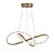 Pendente taschibra led capri 3000k 36w ouro-7897079098693 - Imagem 2