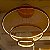 Pendente de arcos dimensão 20cm+40cm+60cm led 100w acabamento dourado mat al c/ silicone - Imagem 4