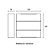 Arandela Clean LED Aletada ABS 6W Bi-Volt 3.000K - Branco - (23633004) - Imagem 3
