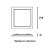 Painel LED Tech Slim 18W Emb Alum Quad 218mm Bivolt 3.000K - Branco - Imagem 3