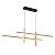 PENDENTE LED ASHI 40W 3000K OURO CHAMPAGNE E PRETO - Imagem 1
