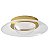 PLAFON LED ARKI 45CM 30W 2700K DOURADO FOSCO - Imagem 1