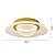 PLAFON LED ARKI 45CM 30W 2700K DOURADO FOSCO - Imagem 4