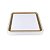 PLAFON LED KENLE QDR. 50CM 36W 3K/4K/6.5K DOURADO - Imagem 4
