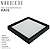 PAINEL LED KAIS QDR. SOBREPOR 36W 4000K PT. - Imagem 1