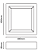 PAINEL LED KAIS QDR. SOBREPOR 36W 4000K PT. - Imagem 3
