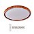 PLAFON LED ROND 52CM 33W 3K/4K/6.5K IMBUIA - Imagem 1
