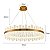 PENDENTE LED LOWY 80CM 60W 2700K DOURADO BRILHO - Imagem 2