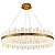 PENDENTE LED LOWY 80CM 60W 2700K DOURADO BRILHO - Imagem 5