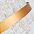 PENDENTE LED LOWY 60+100CM 80W 2700K DOURADO BRILHO - Imagem 6