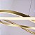 PENDENTE LED EUNI ODI 60CM 58W 3000K DOURADO - Imagem 4