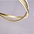 PENDENTE LED EUNI ODI 60CM 58W 3000K DOURADO - Imagem 3