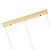 PENDENTE LED ZENA 67W 3000K OURO CHAMPAGNE - Imagem 4